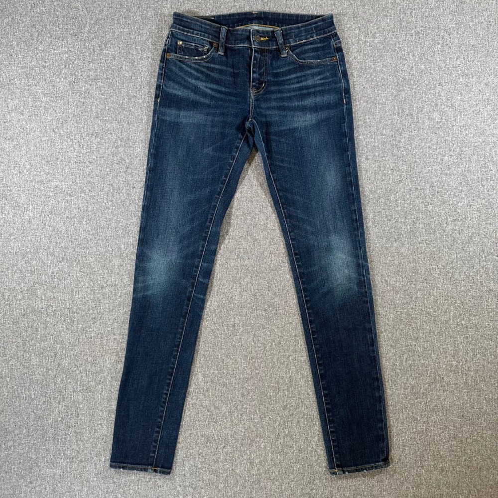 Denim & Supply Ralph Lauren Mens Skinny Jeans Dark Wash Blue Denim 27x32 Slim